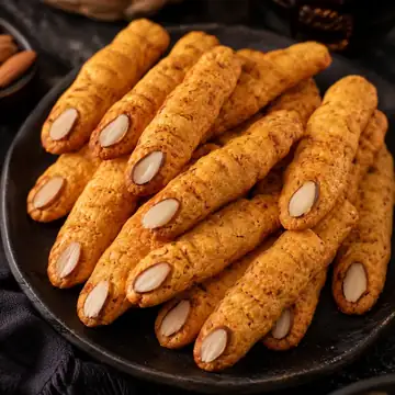 Low Carb Witch’s Fingers Cheddar Almond Crackers
