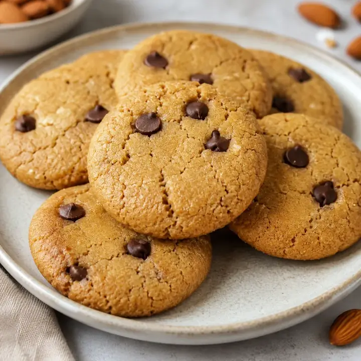 Keto Almond Butter Collagen Cookies
